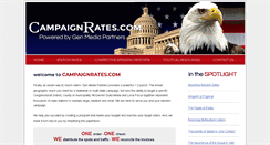 Desktop Screenshot of campaignrates.com